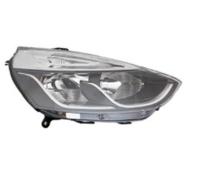 PROIETTORE DESTRO H7-H1-PY24W CON PARABOLA NERA CON BORDO INTERNO CROMATI CON MO