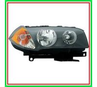 Proiettore Destro H7-H7 Elettrico Con Motore - Fanale Arancio Bmw X3-E83-(Anno 2
