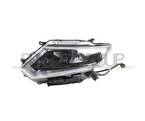 Proiettore Destro H9+h11 Elettrico Senza Motore Per Nissan X-trail 2014-2017 Dx