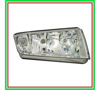 Proiettore Destro Mod H7-H3 Parabola Cromato Skoda Fabia-(Anno 2000-2004)