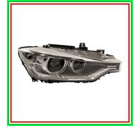 Faro anteriore destro per bmw serie 3 f30 2011 in poi eco bi xenon nero