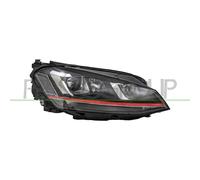 Proiettore Destro Xenon D3S+H7 Elettrico Con Motore Nero Volkswagen Golf 7 Dal 2