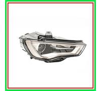 Proiettore Destro Xenon D3S-Led Elettrico-Con Motore-Nero Audi A3 4 Porte-Cabrio