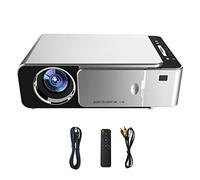 Proiettore di film per interni | Proiettore per cellulare con cancellazione del rumore | Proiettore di film portatile 1080P Proiettore Smart Home per iOS, , laptop, TV Stick Tebinzi