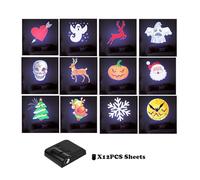 Proiettore di Halloween a LED Luce notturna Teschio Fantasma Progetto di Natale Sfondo Lampada da parete Camera da letto Decorazi for feste Foto Prop,Halloween,Natale,Decorazioni per esterni(Style B)