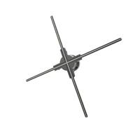 Proiettore di luce a ventola olografica da 31,5 pollici 80 cm Pubblicità HD Ologramma 3D LED Player Wifi Telecomando Multiplo Splicing Alta Definizione