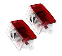 Proiettore di Luce LED di Cortesia Per Portiera Auto XTevu - Luce di Benvenuto Ombra Compatibile con Mercedes Benz Set di 2 Luci Per Logo Porta