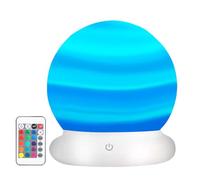 Proiettore di luce per camera da , lampada con telecomando, 16 colori, ricaricabile tramite USB, proiettore di luce per la stanza del nord, per serate, interni, soggiorno, bar, vacanze, Natale