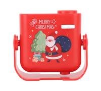 Proiettore di Luci LED Natalizio, Proiettore Natalizio per Bambini, Divertimento Senza Fine, Motivi Multipli, Educativo, Portatile con 5 Diapositive per i più Piccoli