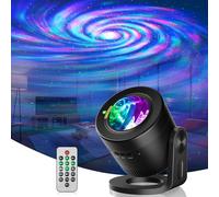 Proiettore di Luci Nordiche, LED Proiettore Cielo Stellato, Girevole a 180°, Lampada Proiettore Bambini con Timer e Telecomando, Adatto a Bambini/Adulti/Regali/Decorazioni