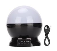 Proiettore di luci notturne a forma di stella per la camera dei bambini, lampada di proiezione in modalità bambino con rotazione a 360 gradi,