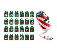 Proiettore di natalizie per auto, 24 scene, USB, lampada proiettore | Luce decorativa per tettuccio dell'auto, per berlina, auto, SUV, camper, guida, viaggi, escursioni, pendolari quotidiani