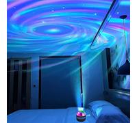 Proiettore di stelle per camera da letto, lampada da comodino, Proiettore Galassia Nera, lampada per cielo stellato, DMX Sound Active, 7 modalità di luce notturna per la decorazione della stanza dei