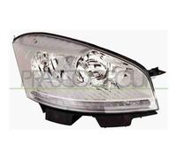 Proiettore Dx H1+h7 Elettrico Con Motore Fanale Citroen C4 Picasso 2010-2013 Dx