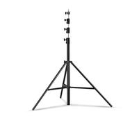 Proiettore estensibile Supporto for lampada for tubi in acciaio da 4 m con staffa for treppiede for carichi pesanti da 1/4 e 3/8 fori adatto for luci della fotocamera, luci a LED, supporto della lampa
