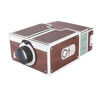 Proiettore Fai da Te per Smartphone, Portatile Smart Mobile Phone Proiettore Home Cinema con Ingrandimento di Immagine 8X per,