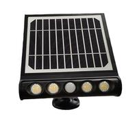 PROIETTORE FARETTO LED CON PANNELLO SOLARE IOLUME, IMPERMEABILE, 950 LM, MCI IO67106
