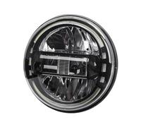 Proiettore Faro A LED Universale Da 5,75/7 Pollici E 90 W Motociclette Per Touring Per Softail Per Heritage Per Street Per Glide Anteriore Faro(7 inch Black)