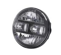 Proiettore Faro A LED Universale Da 5,75/7 Pollici E 90 W Motociclette Per Touring Per Softail Per Heritage Per Street Per Glide Anteriore Faro(5.75 inch Black)