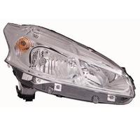 PROIETTORE FARO DESTRO ELETTRICO DX PEUGEOT 208 ANNO 2012 >