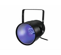 Proiettore Faro Par Luce Lampada di Wood EUROLITE UV Spot LED 5W black light