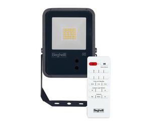 Proiettore Floodlight FL Led 30 W nero IP66 Sens 4k Beghelli 8613