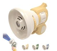 Proiettore for costumi esilaranti e altoparlante cambia voce, cambia voce Scream, scherzi vocali con possibilità di registrare l'audio, ciondolo for borsa con proiettore portatile(Yellow)