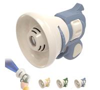 Proiettore for costumi esilaranti e altoparlante cambia voce, cambia voce Scream, scherzi vocali con possibilità di registrare l'audio, ciondolo for borsa con proiettore portatile(Blue)