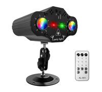 Proiettore for feste da palco DJ Discoteca a controllo vocale Luci stroboscopiche rosse verdi blu Club Luci natalizie for famiglie