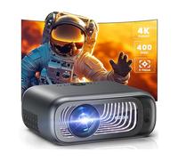 Proiettore FUDONI con WiFi 6 e Bluetooth dual-way, 650ANSI nativo 1080P 4K, supporto per video esterni con schermo massimo 300 pollici, per iOS/Android/TV Stick/HDMI/USB/laptop