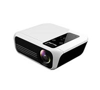 Proiettore Full 1080p 4k 5000 lumen Cinema Proyector Beamer compatibile USB AV con regalo (dimensioni: versione schermo sincronizzato) (versione Android a un colore) piccolo regalo