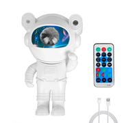 Proiettore Galassia Stelle Astronauta Cassa Speaker BT Telecomando Luce Notturna [EEK: A++]