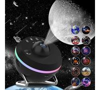 Proiettore Galaxy 13 in 1 HD Planetario Galaxy Star Proiettore per camera da letto, proiettore stella galassia luce con effetti meteorici e timer per bambini, soffitto, regali