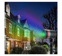 Proiettore Gobo Fata all'aperto Natale Cielo Stella Proiettore Fase Faretti Docce Giardino Prato Luce da palcoscenico Paesaggio Discoteca Luce di Capodanno