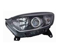 Depo Auto Parts Faro proiettore Renault Captur 2013 DX 2H1 Parabola nera Profilo cromato