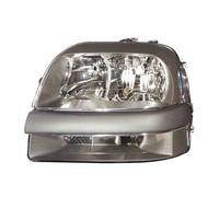 Depo Auto Parts Faro Fanale Anteriore per Fiat Doblo' 2000-2005 con Fendinebbia Sinistro