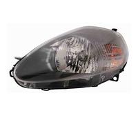 FARO FANALE PROIETTORE ANTERIORE SX SINISTRO FIAT GRANDE PUNTO PARABOLA NERA CON