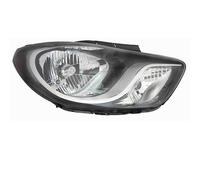 Proiettore H4 Con Motore Elettrico Hyundai I10 Lato Sx 2011/01-2013/12 Sx