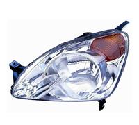 Proiettore H4 Elettrico Senza Motore Per Honda Crv Lato Sx 2001/01-2004/12 Sx