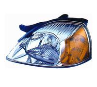 Proiettore H4 Elettrico Senza Motore Per Kia Rio Lato Dx 2003/02-2005/09 Destro