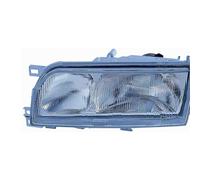 Proiettore H4/h3 2 Parabole Per Nissan Primera Lato Dx 1990/09-1996/10 Destro