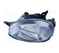 Proiettore H4 Parabola Cromata Per Opel Corsa - Combo Lato Dx 1993-2000 Destro
