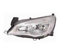 Proiettore H7-h7 Con Motore Elettrico Per Opel Astra J Lato Dx 2010-2015 Destro