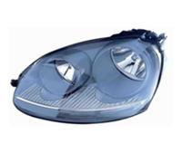 Faro Fanale Anteriore per Volkswagen Golf V 2003-2008 Parabola Grigio Sinistro