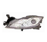 Faro Fanale Anteriore per Mazda 6 2010-2012 Parabola Cromata Destro