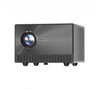 Proiettore Home Theater Soggiorno Riunione Casa Automatico Intelligente Alta Luminosità Insegnamento Schermo Proiettore (D Come mostrato) piccolo regalo