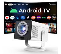 Proiettore HP, Smart Android TV OS Netflix YouTube integrato, Keystone automatico, WiFi e Bluetooth, compatibile con power bank, porte HDMI USB Type-C MC400