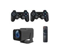 Proiettore HY320 Console di Gioco Retrò 30000+Gioco H713 Android11 2.4G+5G WIFI6 Proiettore di Gioco 3D Supporto 2 Giocatori Spina UE