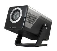 iggual Mini proiettore 4K 1080p Pro 800 ANSI, Android 14, Autofocus, Correzione automatica, WiFi 6, Bluetooth 5.4, Proiezione 40"-150", Pivotante 180° - Modello MP1080p Pro- Nero
