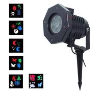 PROIETTORE LASER LUCI NATALE HALLOWEEN S VALENTINO DECORAZIONI FILTRI CAMBIABILI